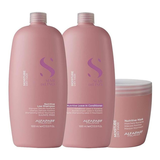 Kit Alfaparf Sdl Moisture - Sh 1000ml+cond 1000ml+másc 500ml Kit Alfaparf Sdl Moisture - Sh 1000ml+cond 1000ml+másc 500ml