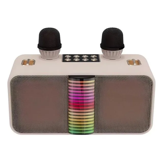 Altavoz Bluetooth Bluetooth 5.3 Subwoofer Beige