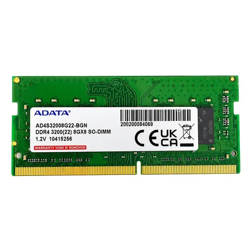 Memória Ram Adata De 8gb Ddr4 3200mhz Dual Channel | Parcelamento