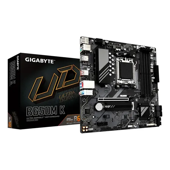 Motherboard Gigabyte B650m K Am5 Ddr5 Color Negro | Cuotas sin interés