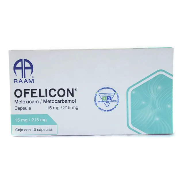 Ofelicon Meloxicam / Metocarbamol 15mg/215mg C/10 Tabs Raam