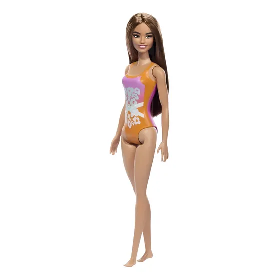 Muñeca Barbie Playera Traje De Baño Oficial Mattel +3 Años