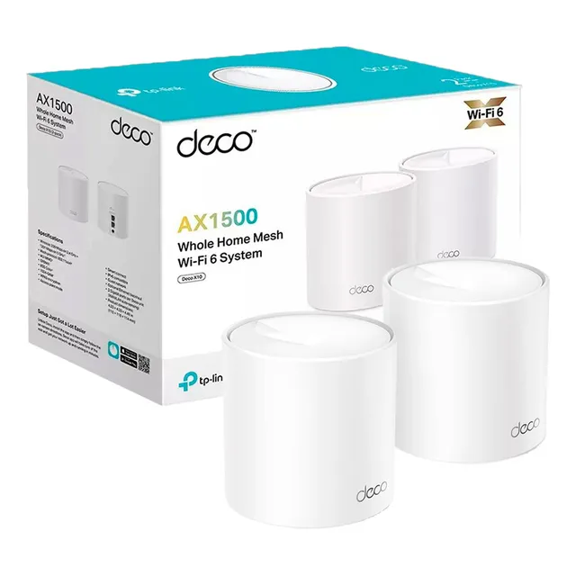 Tp-link Deco X10 2 Pack Mesh Sistema Wifi 6 Ax1500