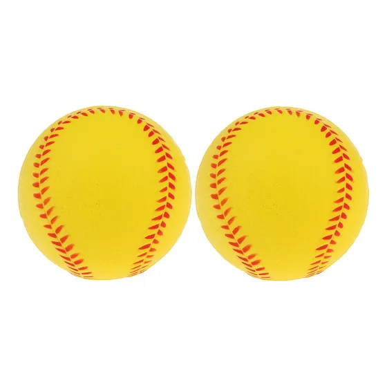 A A Juego De 2 Pelota De Sófbol Blanda De Calidad For Niños