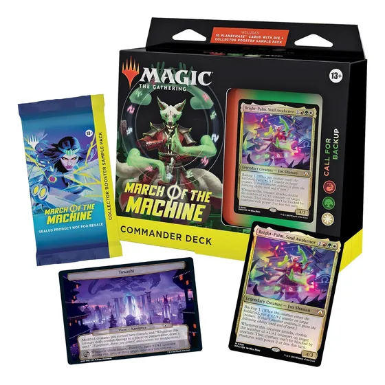 Baraja De Cartas Magic Llamada Para Refuerzos Con 100 Cartas