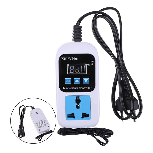 Controlador De Temperatura Digital, Termostato Con Sonda 