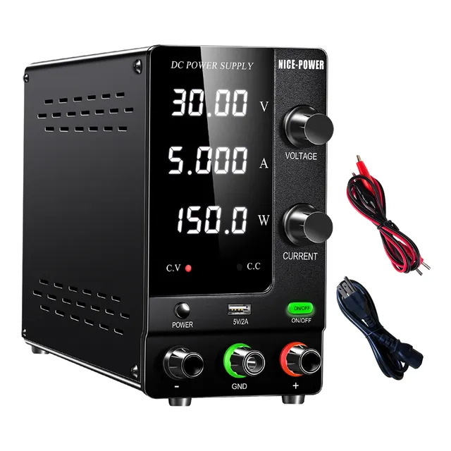 30v 5a Fuente Alimentación Regulable 150w Laboratorio