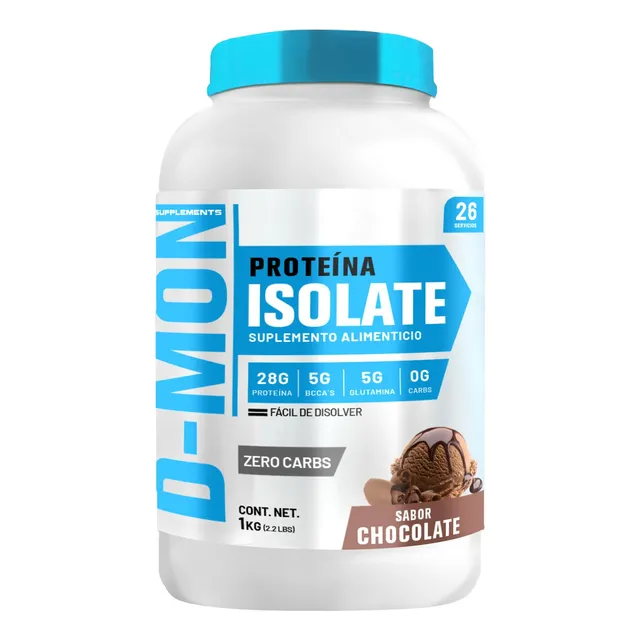 Proteína Whey Hs Hidrolizada Isolate D-mon 1 Kg Sabores Sabor Chocolate