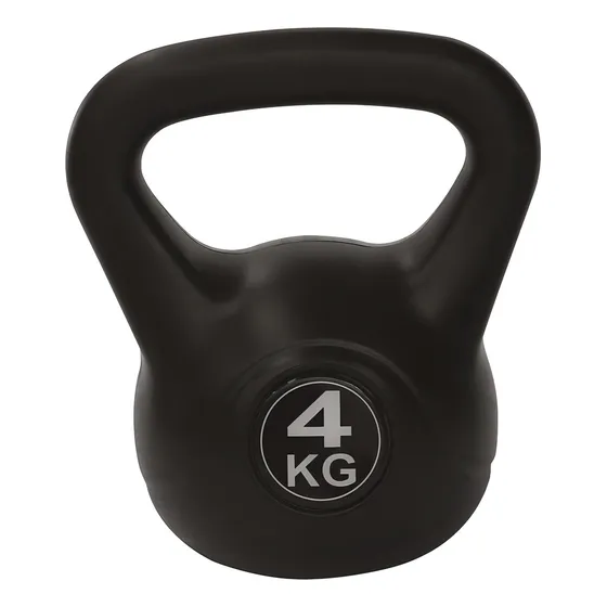 Pesa Rusa - Mancuerna Kettlebell 4 Kg Color Negro