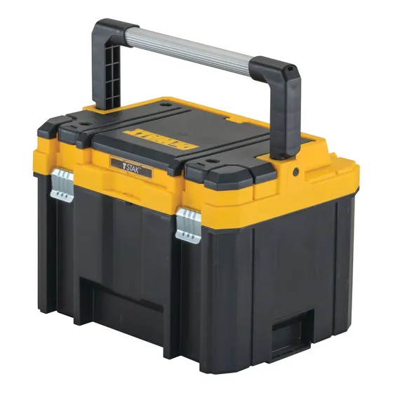 Caja De Herramienta Profunda Tstak Dewalt Dwst17814 Color Negro
