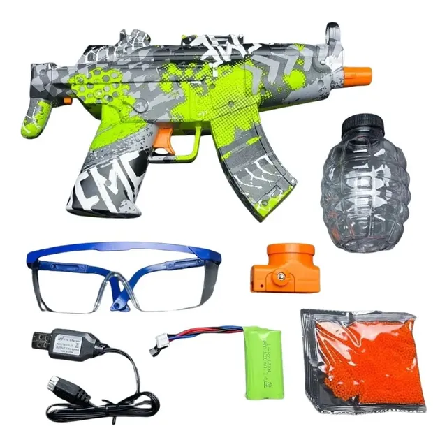 Pistola Hidrogel Modo Dual Gel Dardos Automática 5000 Orbits