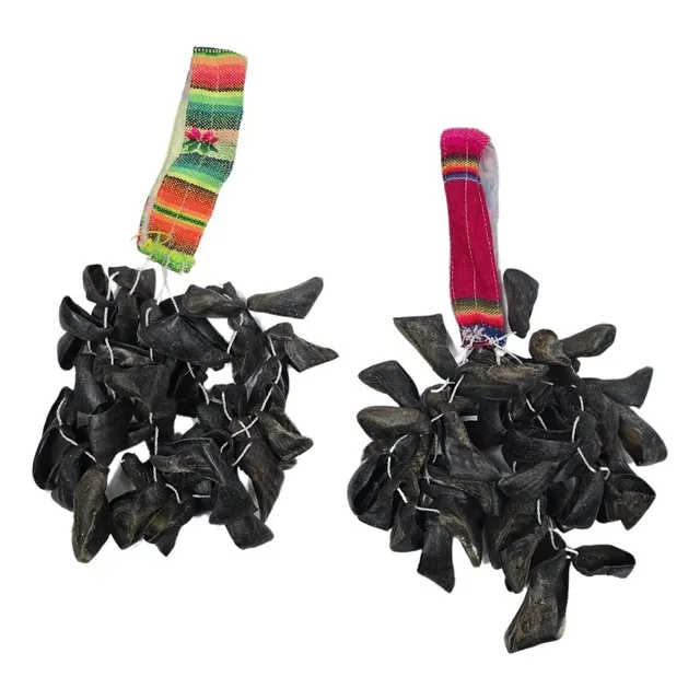 Par Pezuñas Chajchas Tipo Uva Musicparts Negro