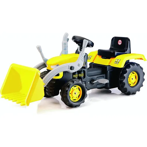Montable Tractor De Pedales Para Niños Con Pala Excavadora
