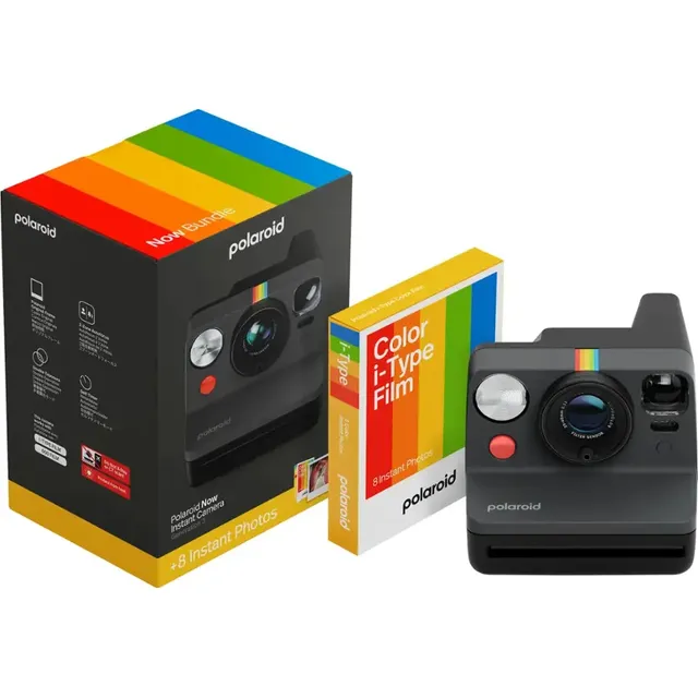 Camara Instantanea Polaroid Now+ Instant Camera Gen3 Bundle