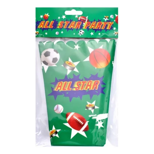Caja Para Pop - Golosinas Tamaño Mediano All Star X 10 Unid.