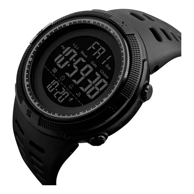Reloj pulsera Skmei 1251 con correa de poliuretano color negro