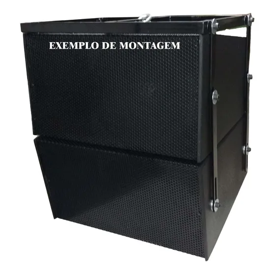 Kit Line Array Asl 12 P/ Guia Alumínio 2  