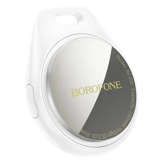 Dispositivo Inteligente Anti Pérdida Borofone Pod Bc100 Gps Color Blanco