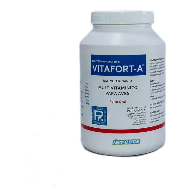 Vitafort-a Bote 500g Parfarm Multivitamínico Alamazonas Envi