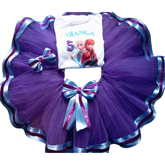 Conjunto Tutú Vincha Remerita