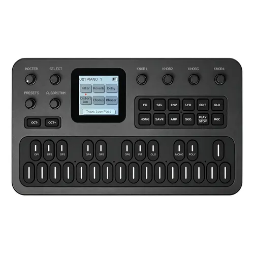 O sintetizador Yamaha Mx49 Usb Midi Sounds Motif Xs Color Black