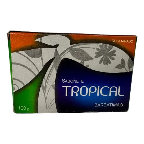 Sabonete Barra Barbatimão - 12 Unidades 100g Cada