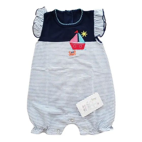 Body Niña Marinero  Marca Bebu Ref. 2826