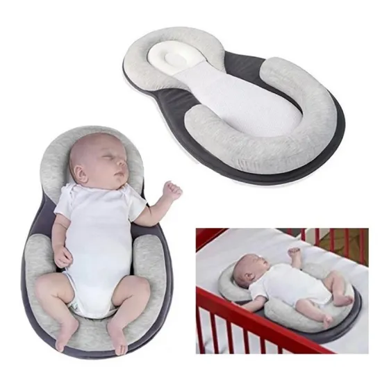 Cojin Almohada De Apoyo Dormir Protector De Cabeza Para Bebé