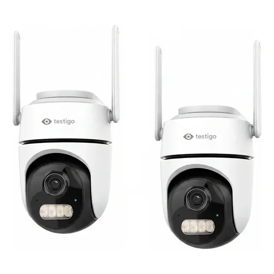 Cámara de Seguridad Exterior WiFi marca Testigo T889 de 2MP Full HD con Visión Nocturna Color - App Icsee | MercadoLibre