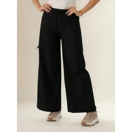 Pantalón Aitana Negro Para Mujer Croydon