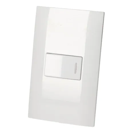 Placa Para Timbre 1/3, Línea Americana, Color Blanco Surtek