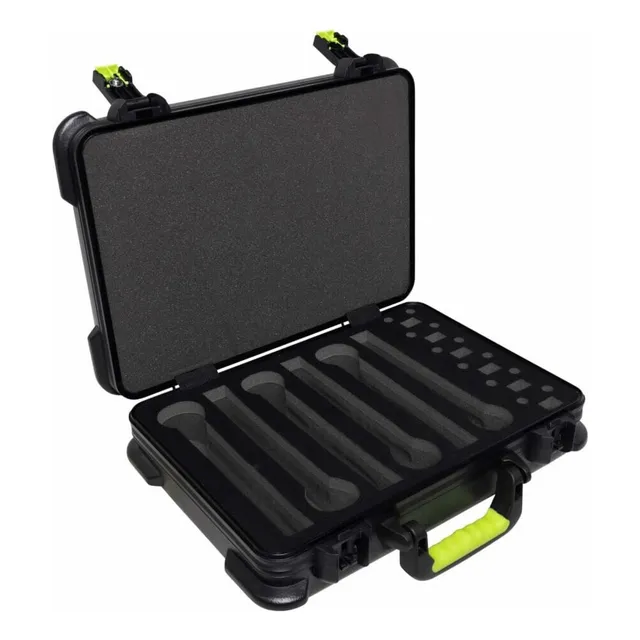 Shure By Gator - Case Rígido Para 6 Micrófonos Y Cables