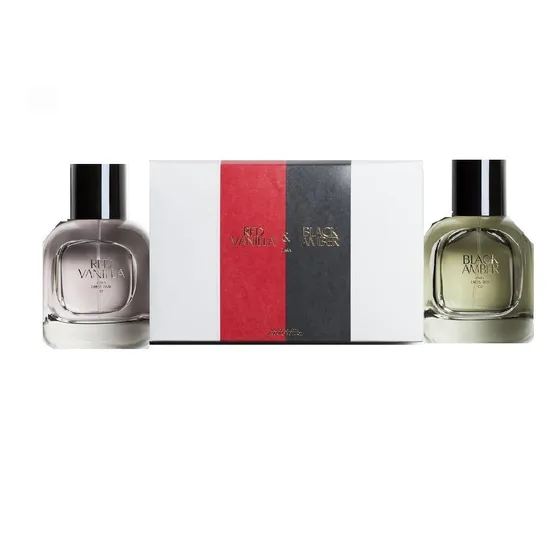 Zara Red Vanilla + Black Amber