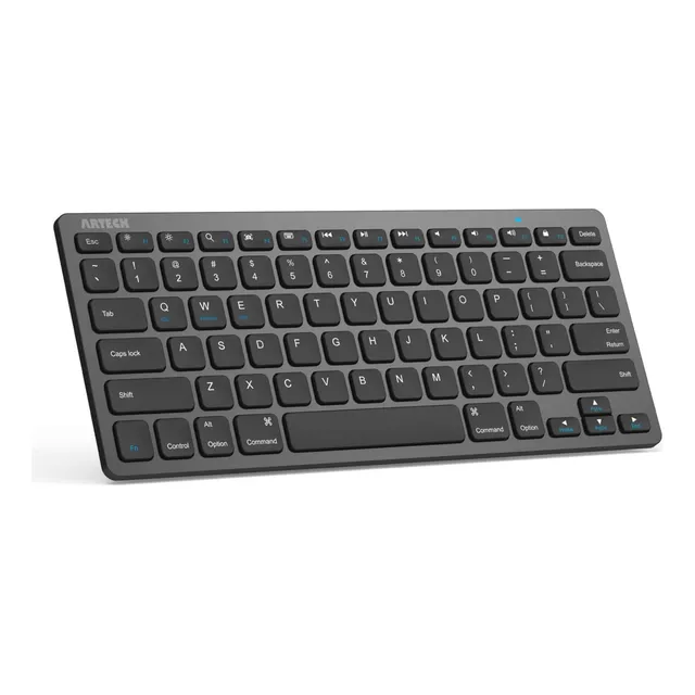 Teclado Arteck Ultra-slim Compatible Con Ios, Android Y Pc