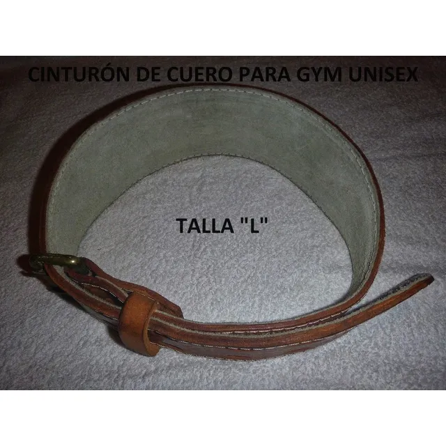 Cinturón De Cuero Para Gym - Unisex - Usado