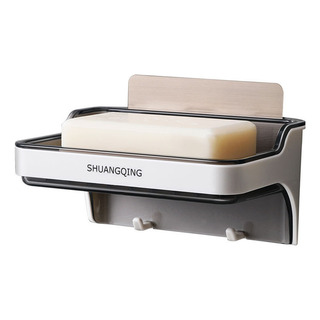 Bh Para Jabonera De Pared Con Colgador Para Baño Y Cocina Bh Para Jabonera De Pared Con Colgador Para Baño Y Cocina