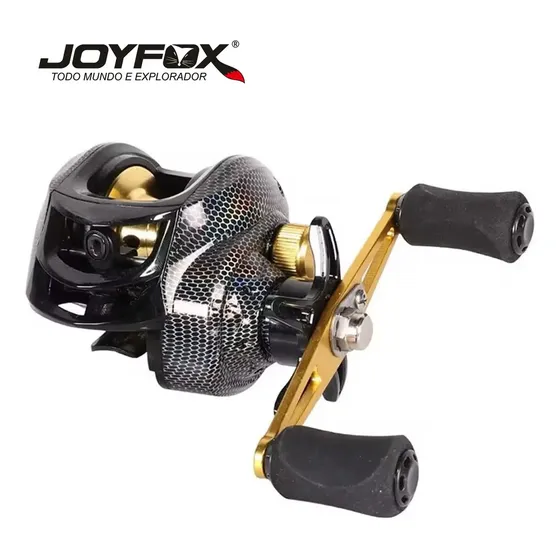Carretilha Joyfox M1173 Perfil Baixo 18+1 Rolamentos 7.2:1 Drag 10kg