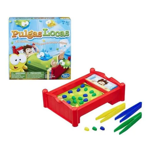Juego de Mesa Hasbro Pulgas Locas con Accesorios para Más de 4 Años