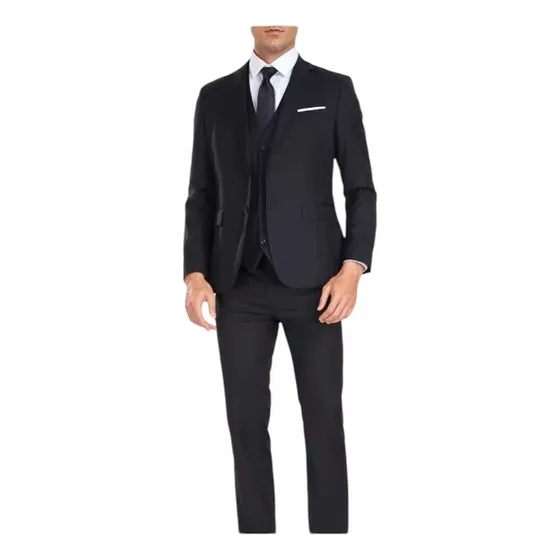 Traje Entallado De Mecanica + Chaleco Entallado. 3 Piezas