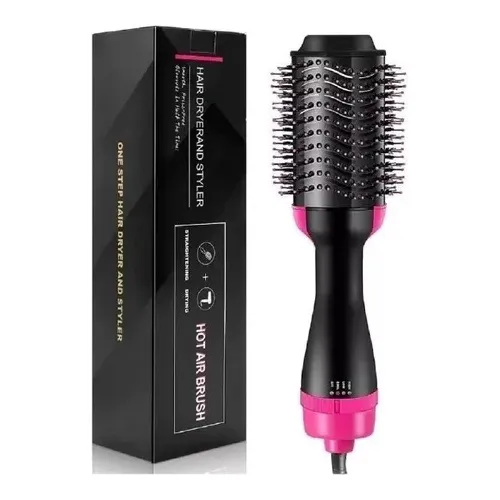Cepillo Secador Pelo Cabello One Step Hot Air Brush Planchar