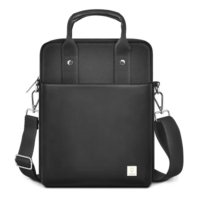 Wiwu Hali Vertical Bag Bolso Para Notebook Y Tablet 14 PuLG Color Negro Tamaño De La Pantalla 14