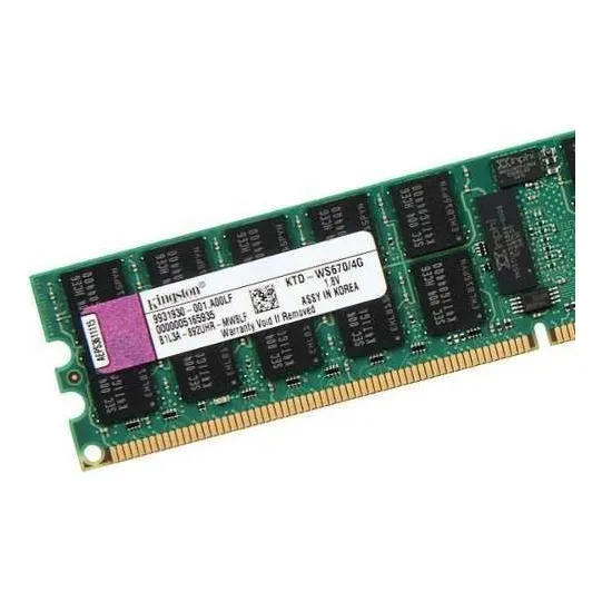 Memoria RAM 4GB 1x4GB Kingston KTD-WS670/4G