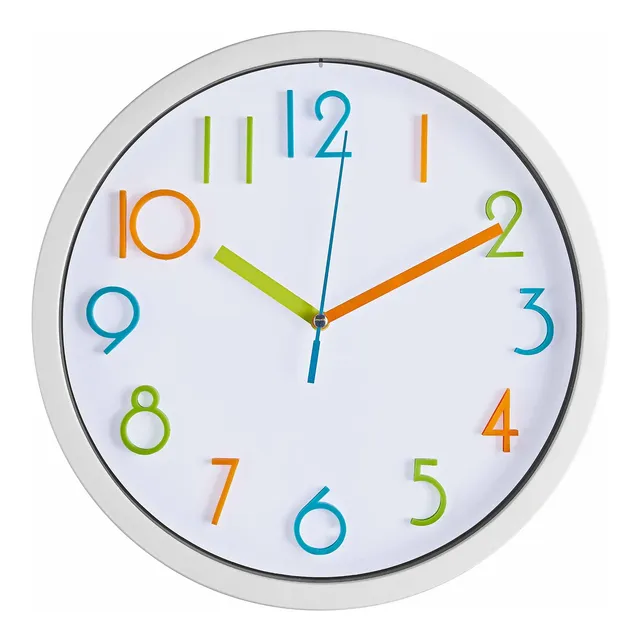 Bernhard Products Reloj Pared Bateria Cuarzo 10  Redondo