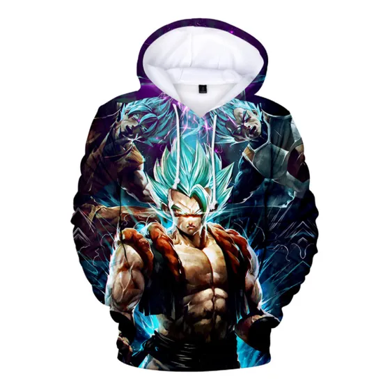 Sudadera Capucha Para Goku Super Saiyajín Para Dragon Ball