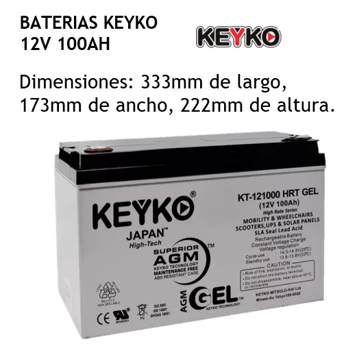 Bateria 12v 100ah Ideales Inversores Plantas Electricas Ups