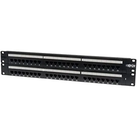Tripp Lite Panel De Parcheo De 12 Puertos De 1u Montaje En R