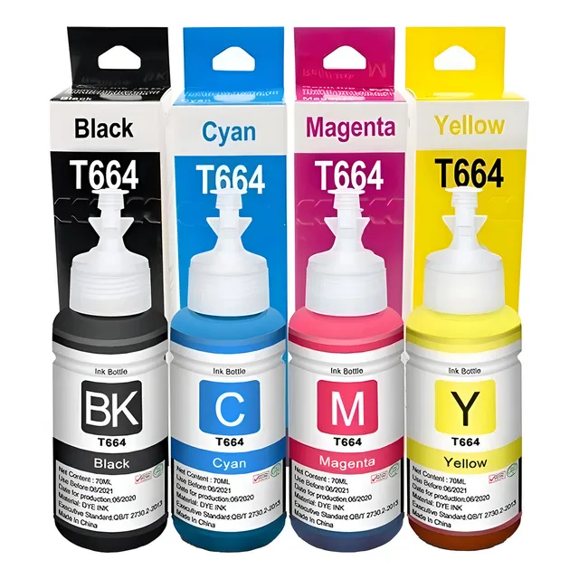 Tinta Alternativas Para Epson 70ml L110 L120 L350 Negro