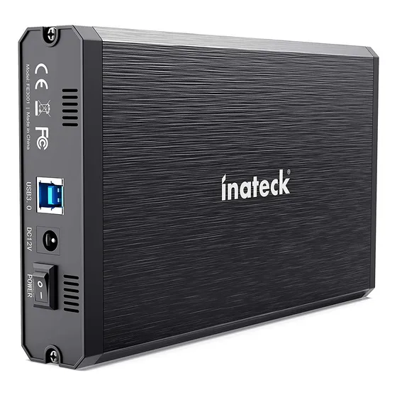 Carcasa De Disco Duro Inateck 3.5 Usb 3.0 Sata Hdd Fe3001