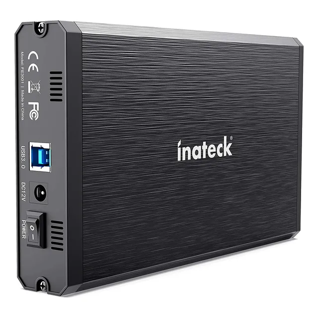 Carcasa De Disco Duro Inateck 3.5 Usb 3.0 Sata Hdd Fe3001