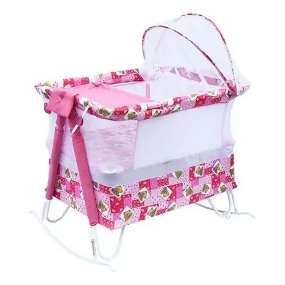 Corral Súper Nikol Para Bebe Colchóneta Cambiador Toldillo